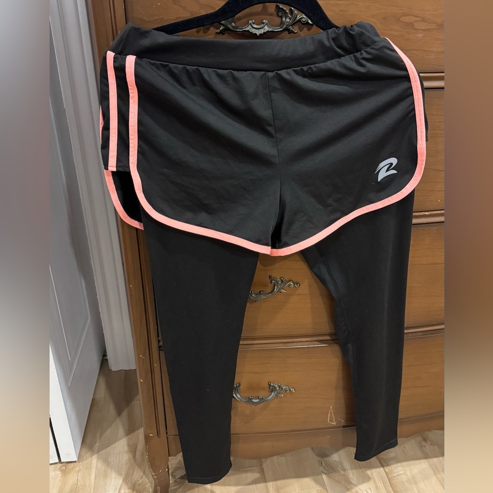 Black and Pink Women's Shorts